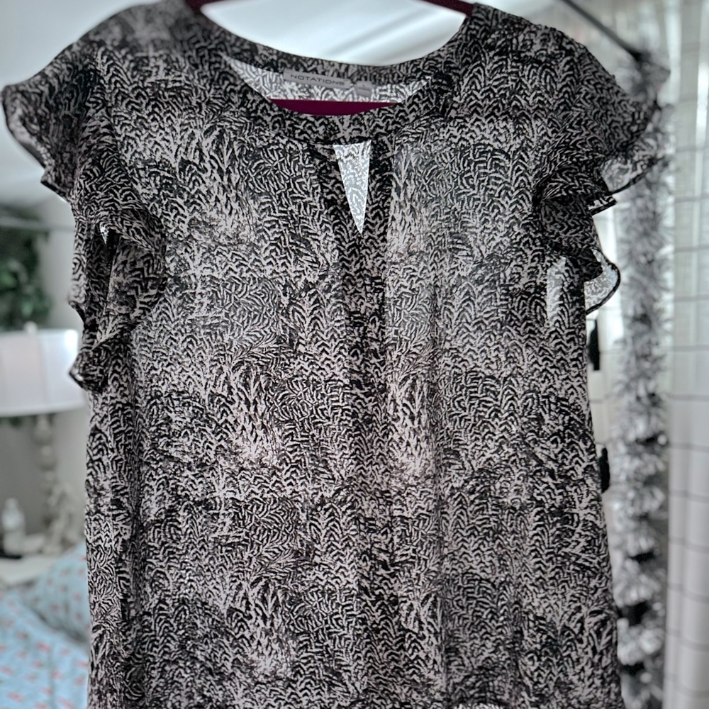 Large dressy blouse